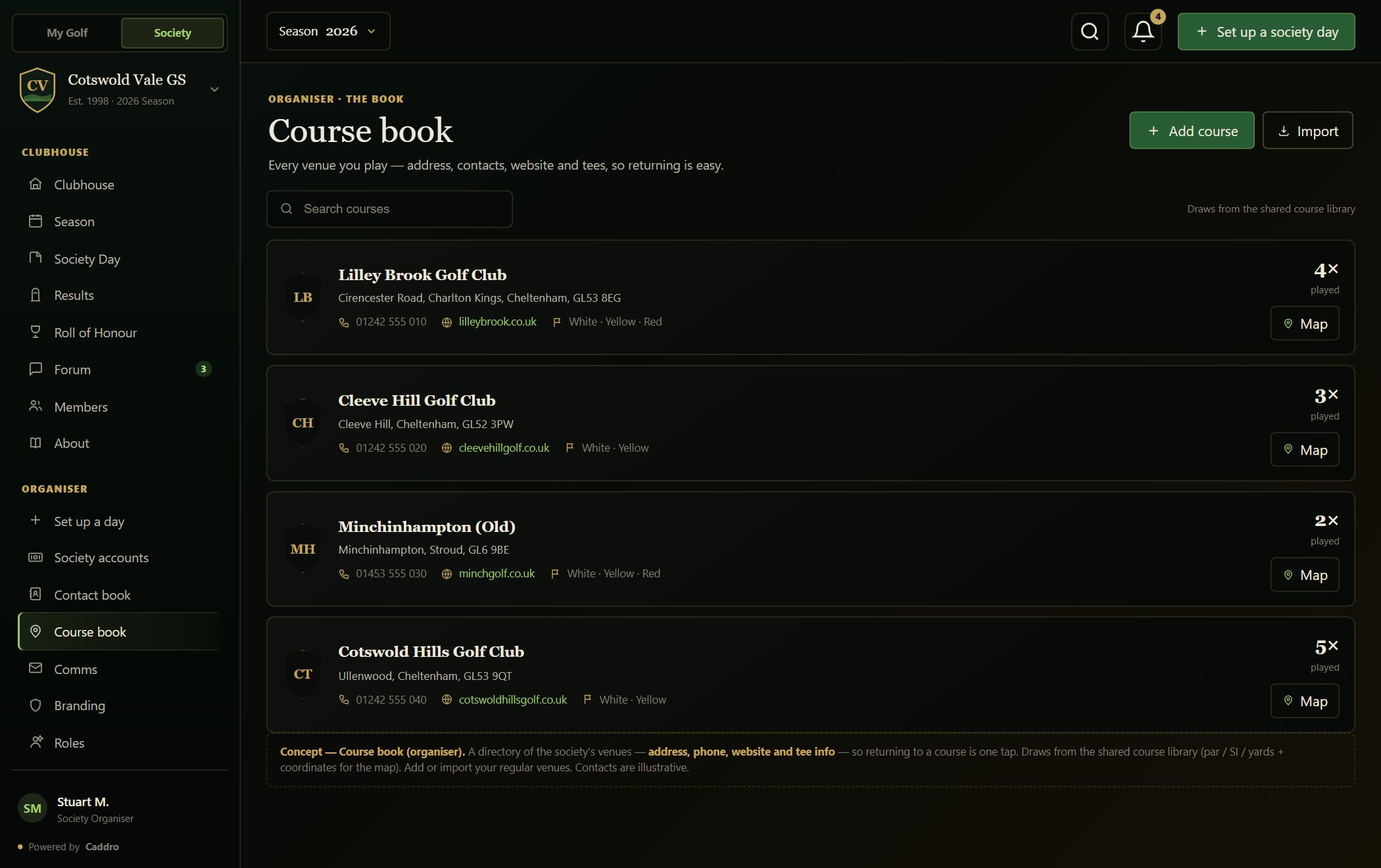 Course book